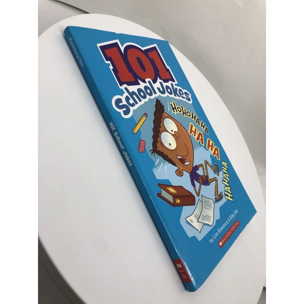 101 School Jokes Lisa Eisenberg & Katy Hall Paperback Funny Joke Book Scholastic